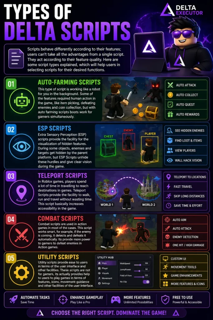 Types of Delta Scripts