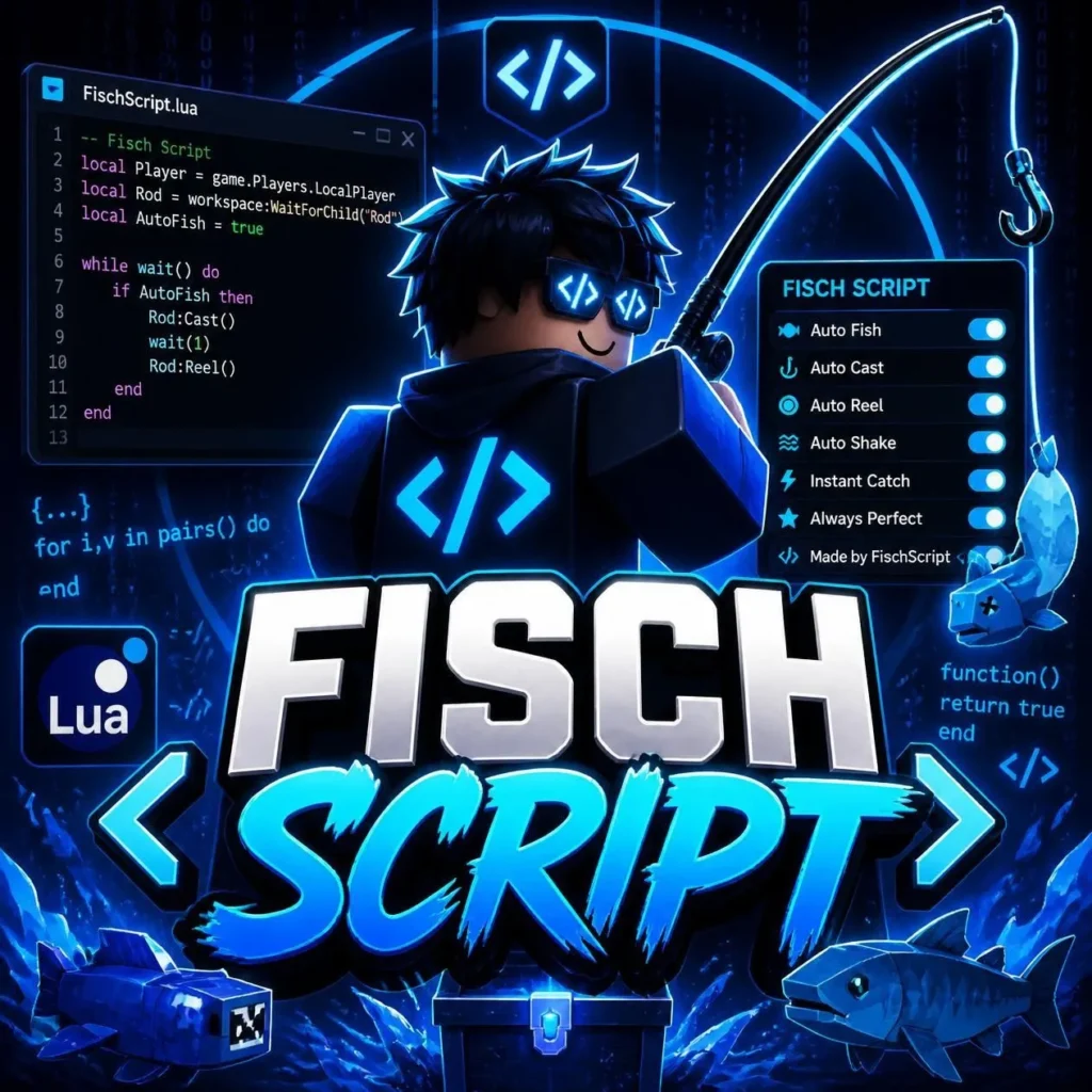 Fisch Script 2026 No key – Guide and Features of keyless scripts 1 Fisch Script